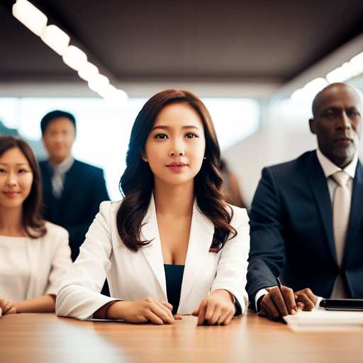 An image showcasing a diverse group of individuals in various professional attire, confidently engaged in different career paths such as a doctor, musician, teacher, and entrepreneur, emphasizing the versatility and success potential for individuals with Birth Number 9