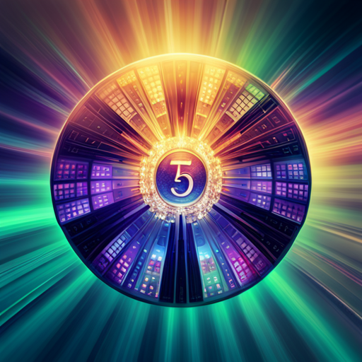 A captivating image showcasing the mystical essence of Numerology Number 35 in various combinations