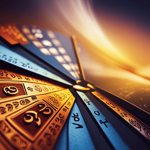 An image showcasing a mystical, ancient-looking Chaldean numerology chart, beautifully adorned with intricate symbols and vibrant colors, symbolizing the diverse methods and techniques used to explore the fascinating world of Chaldean numerology