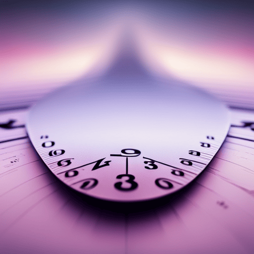 An image showcasing a pristine white background with a vibrant numerical chart, accompanied by a series of elegant arrows and symbols seamlessly guiding the reader through each step of calculating their personalized numerology number