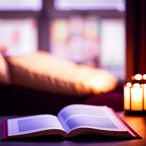 An image of a cozy living room with soft lighting, adorned with intricate Vedic numerology charts, books, and a serene meditation corner, inspiring readers to learn Vedic numerology in the comfort of their own homes