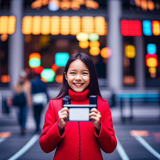 An image showcasing a vibrant digital interface with colorful charts, graphs, and interactive tools