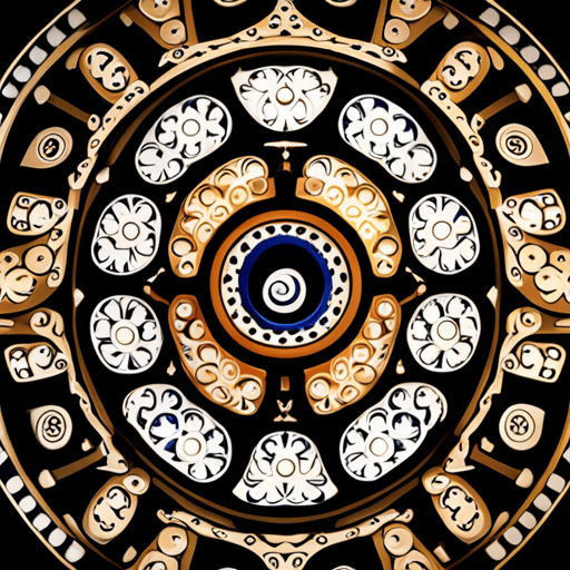 An image of a vibrant, swirling kaleidoscope of numbers, each representing a unique talent or passion