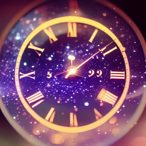 An image showcasing an ethereal night sky, adorned with constellations, as a radiant clock highlights the precise cusp dates and time of birth, guiding readers to unravel the mysteries of their true zodiac sign