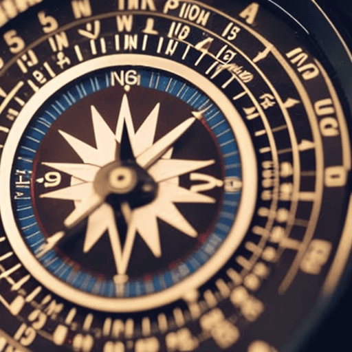 An image of a compass surrounded by numbers, each representing a different core strength or weakness