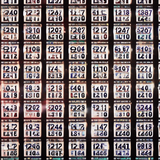 An image showcasing a vibrant mosaic of birthdates intertwined with colorful numerals, symbolizing the diverse personalities of celebrities