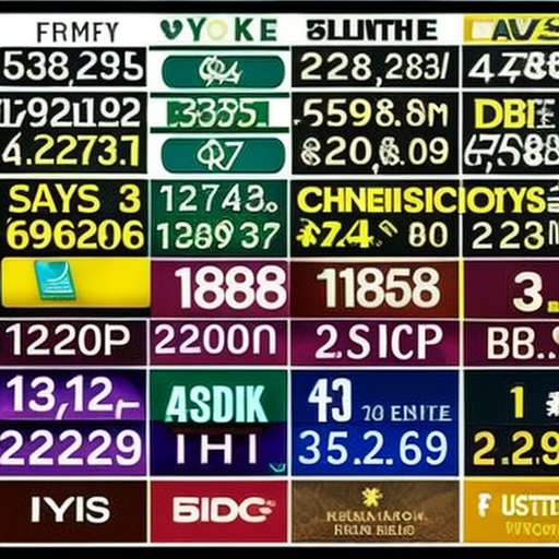 An image showcasing a vibrant spectrum of numbers, ranging from 1 to 10, intertwined with symbols of achievement and growth