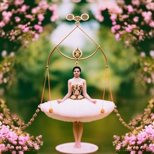 An image that portrays the balanced and graceful nature of Libra, the harmonious Air sign