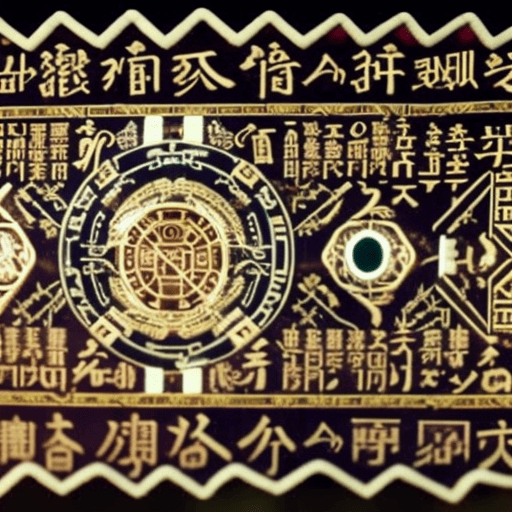 An image showcasing a mosaic of diverse cultural symbols, blending ancient Egyptian hieroglyphics with Chinese calligraphy, Mayan glyphs, and Greek zodiac constellations, embodying the rich tapestry of zodiac signs' influence on cultural beliefs throughout history