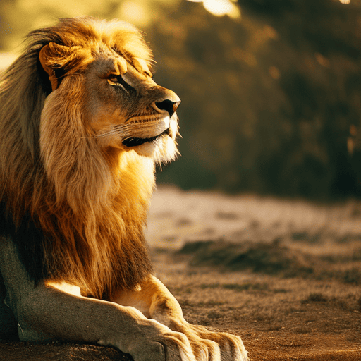 An image showcasing the regal aura of Leo in Numerology